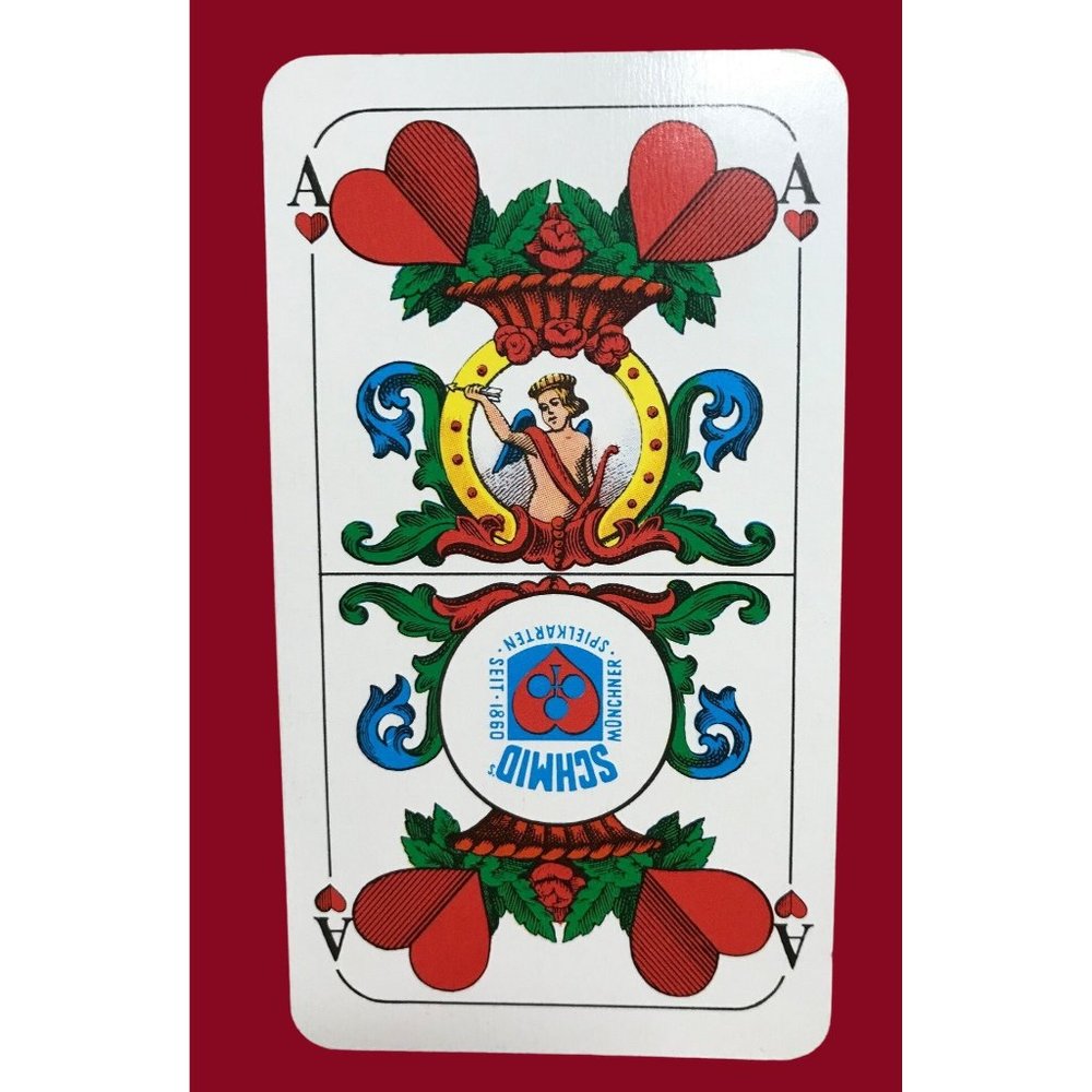 Ace Hearts Rare Card Schmid FX Advertise NuBdorf Kornbert Hans Holzner Hoch-, Ti